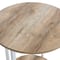 Household Essentials Jamestown 24" Round End Table